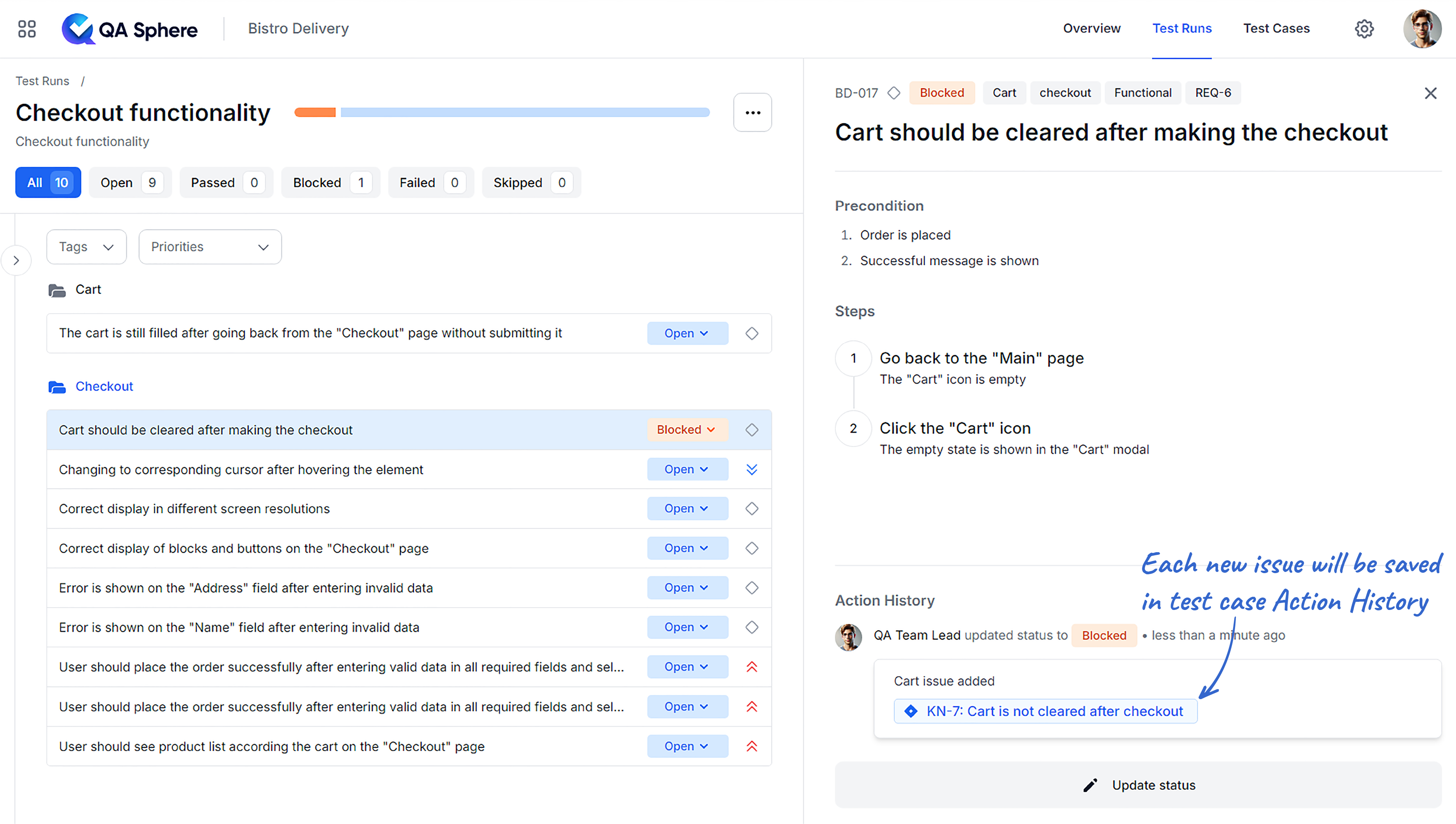 Jira Issue History